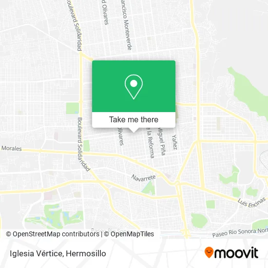 Iglesia Vértice map