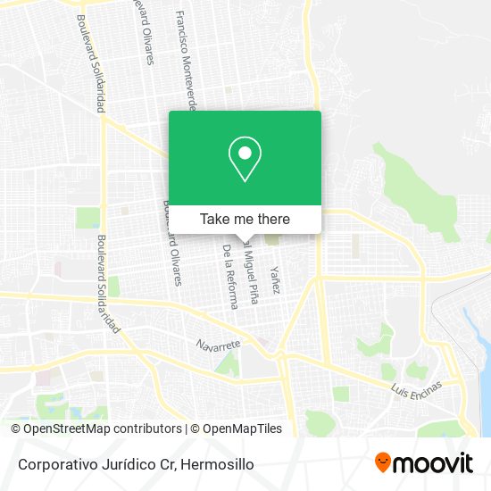 Mapa de Corporativo Jurídico Cr