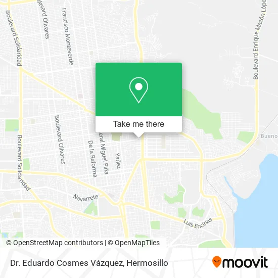 Dr. Eduardo Cosmes Vázquez map