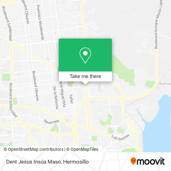 Dent Jesus Insúa Maso map