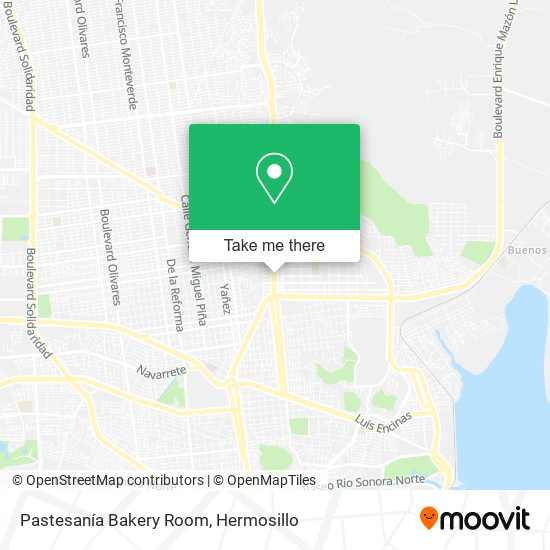 Pastesanía Bakery Room map