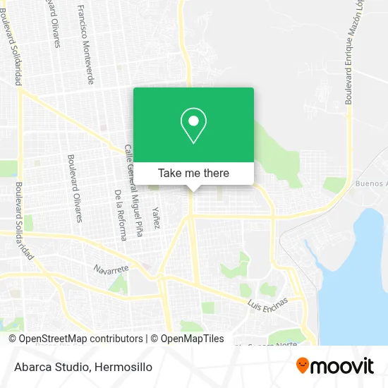 Abarca Studio map