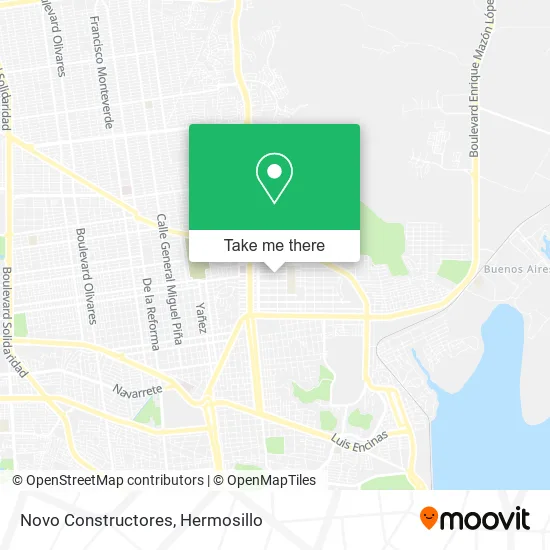 Novo Constructores map