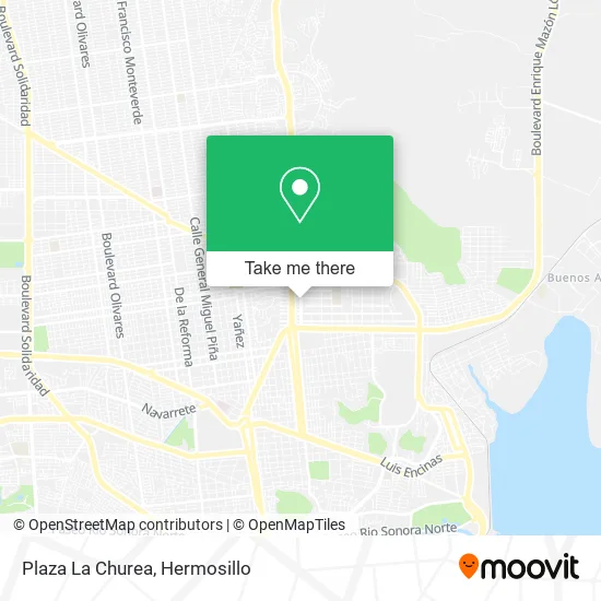 Plaza La Churea map