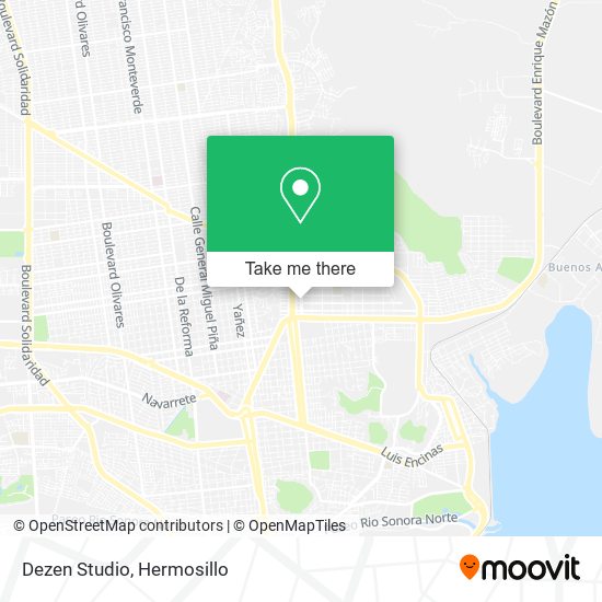 Mapa de Dezen Studio