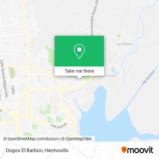 Dogos El Barbón map