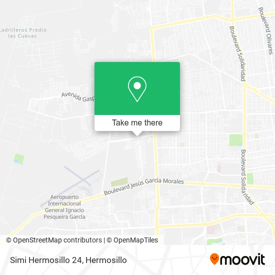 Simi Hermosillo 24 map