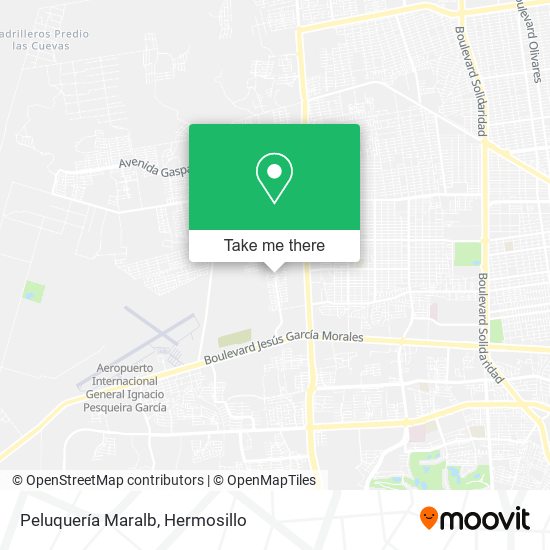 Peluquería Maralb map