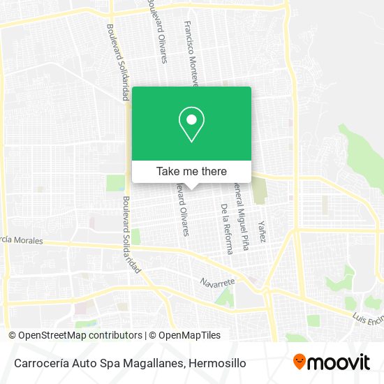 Carrocería Auto Spa Magallanes map