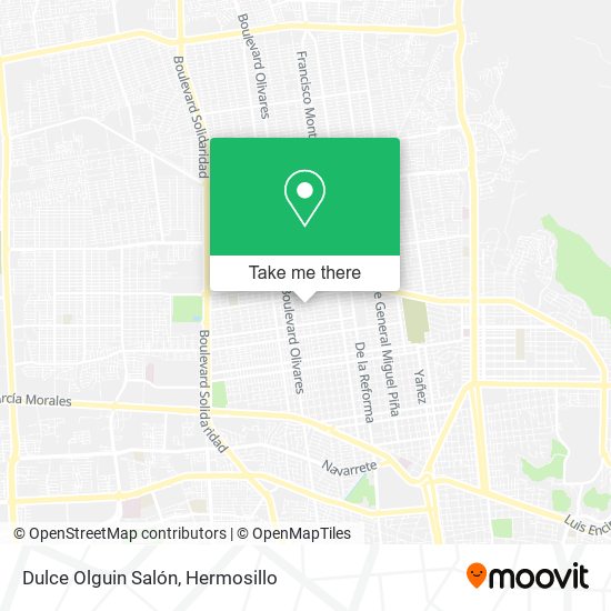 Mapa de Dulce Olguin Salón
