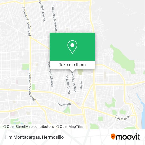 Hm Montacargas map