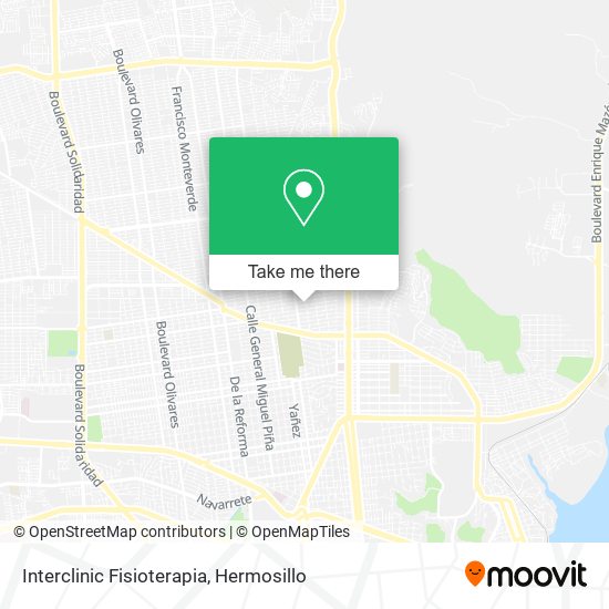 Interclinic Fisioterapia map