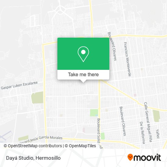 Mapa de Dayá Studio