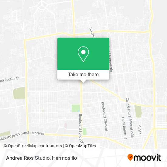 Andrea Rios Studio map