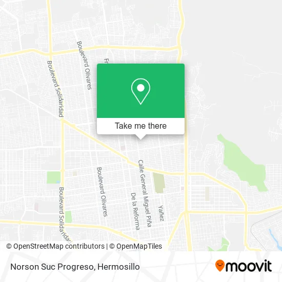 Norson Suc Progreso map
