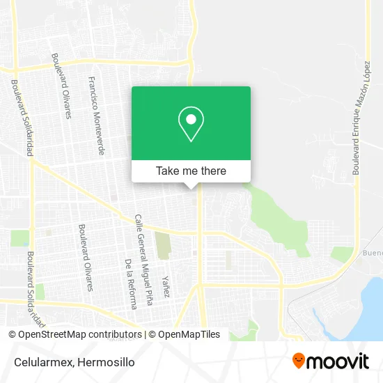 Celularmex map