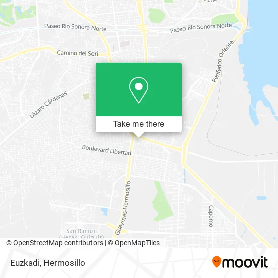 Euzkadi map