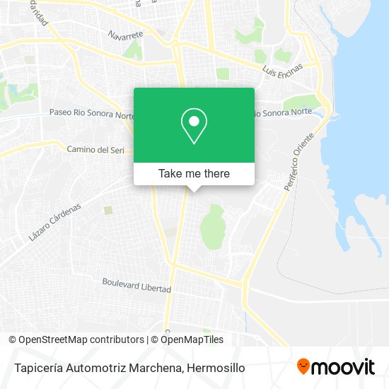 Tapicería Automotriz Marchena map