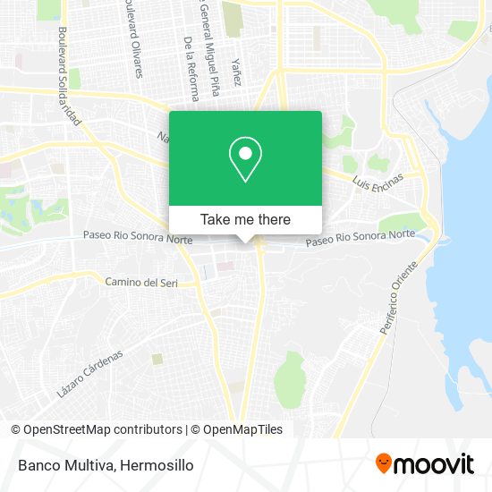 Mapa de Banco Multiva