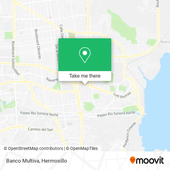 Banco Multiva map