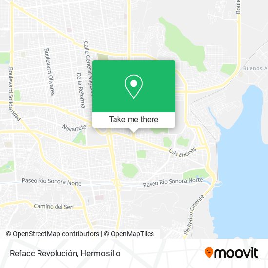 Mapa de Refacc Revolución