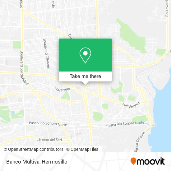 Mapa de Banco Multiva