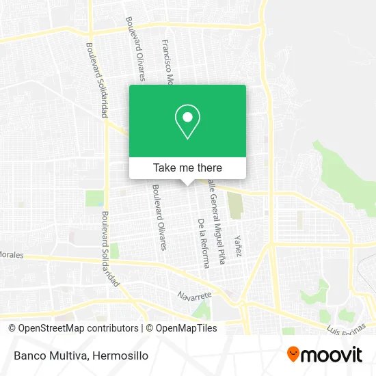 Banco Multiva map