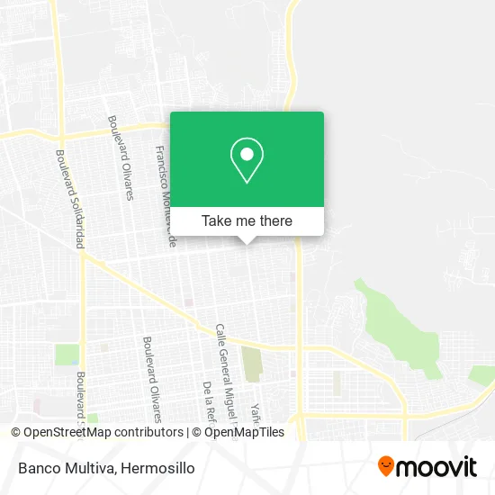 Mapa de Banco Multiva