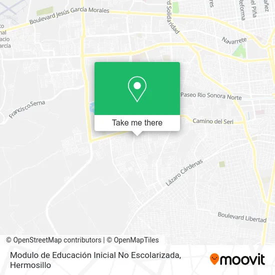 Modulo de Educación Inicial No Escolarizada map