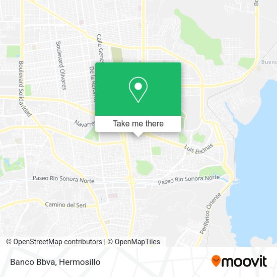 Banco Bbva map