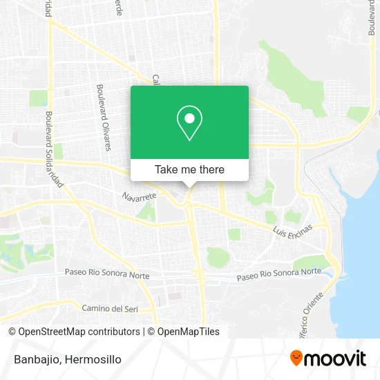 Mapa de Banbajio