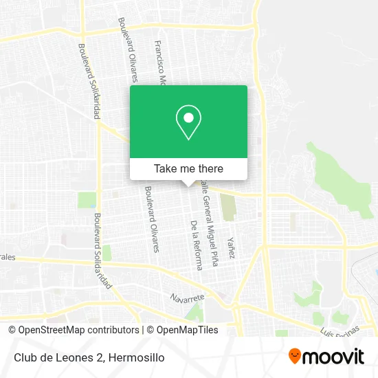 Club de Leones 2 map