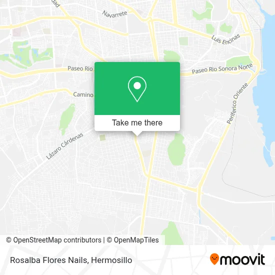 Rosalba Flores Nails map