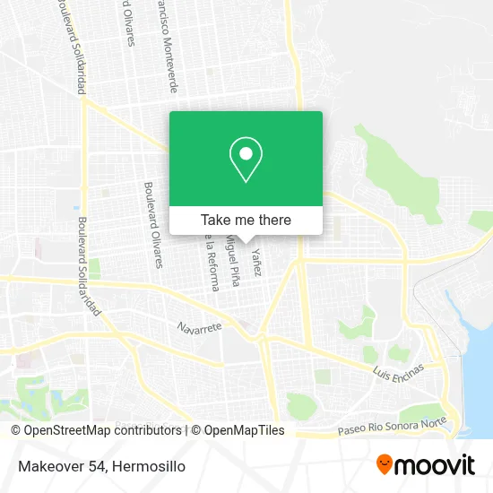 Makeover 54 map