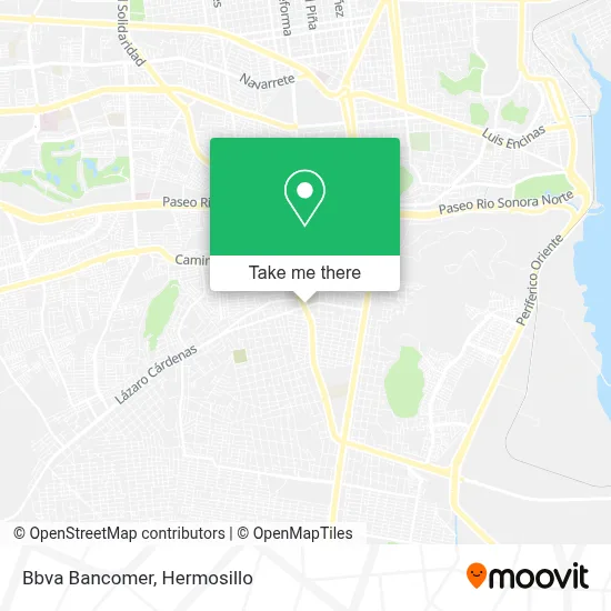 Bbva Bancomer map