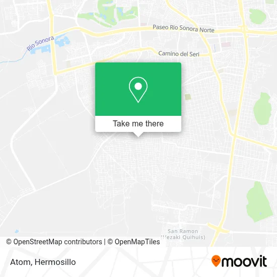 Atom map