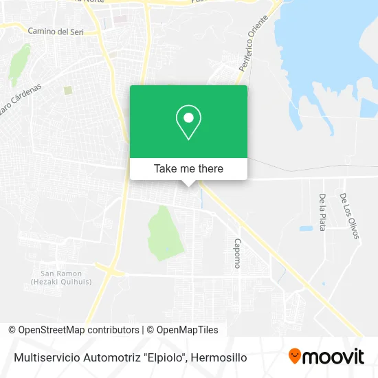 Multiservicio Automotriz "Elpiolo" map