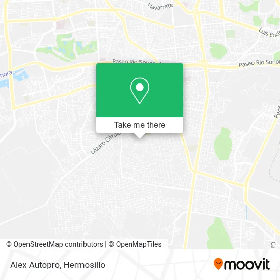 Alex Autopro map
