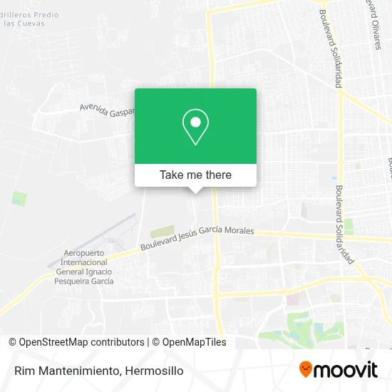 Rim Mantenimiento map