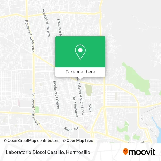 Laboratorio Diesel Castillo map
