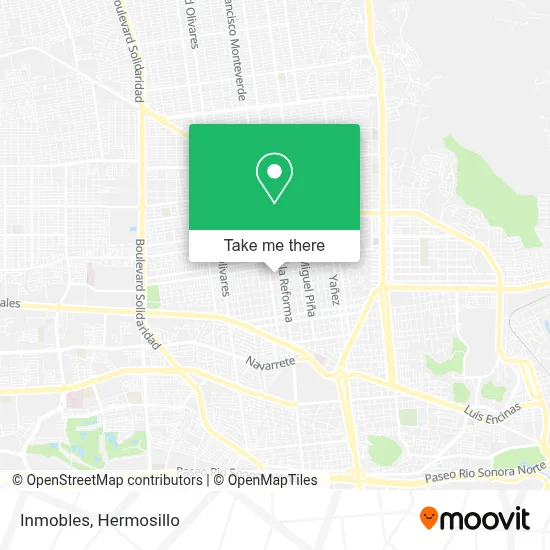 Inmobles map