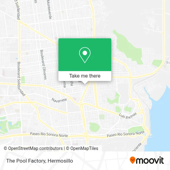 The Pool Factory map