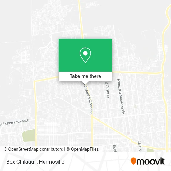 Box Chilaquil map