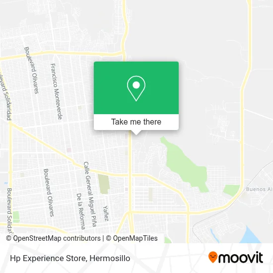 Hp Experience Store map