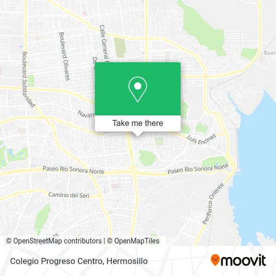Colegio Progreso Centro map