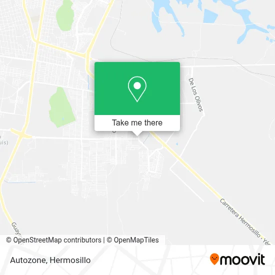 Autozone map