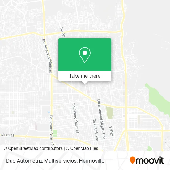 Duo Automotriz Multiservicios map
