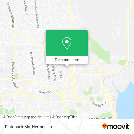 Distripack Mx map