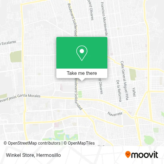 Winkel Store map