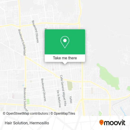 Hair Solution map